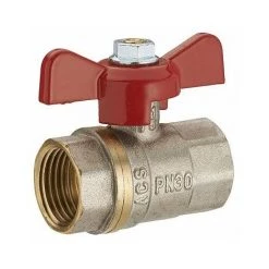 NOYON ET THIEBAULT Vanne A Sphère Papillon Pass Total Df 1/2 Nick Lien 1 Pièce