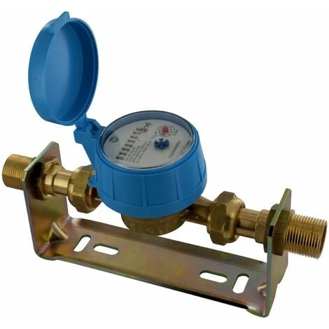 Support De Compteur En Acier Avec Raccords Mâle Femelle écrou Libre 3/4. NOYON & THIEBAULT 4 Support De Compteur En Acier Avec Raccords Mâle Femelle écrou Libre 3/4. NOYON & THIEBAULT – Image 2
