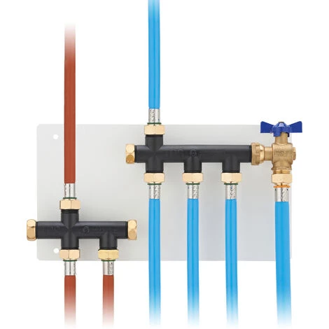 Kit Platine Collecteurs Pour Raccordement - Chauffe Eau. NOYON & THIEBAULT 4 Kit Platine Collecteurs Pour Raccordement - Chauffe Eau. NOYON & THIEBAULT – Image 2