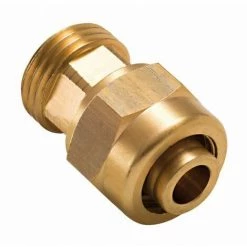 Raccord Droit à Compression Pour Tube PER NOYON & THIEBAULT - Ø 12 Mm à Visser Mâle M3/8 (12x17) - P12-18912L1