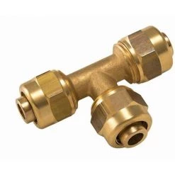 Té égal à Compression Pour Tube PER NOYON & THIEBAULT - Ø 12 Mm - P12-50012L1