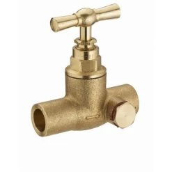 Robinet D'arrêt à Souder à Purge Pour Tube NOYON & THIEBAULT - Ø 12 Mm - 1173-12L1