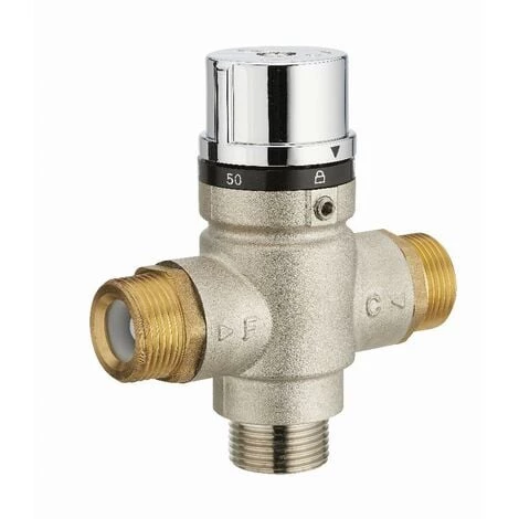 Mitigeur Thermostatique De Chauffe-eau Mâle M3/4' (20x27) NOYON & THIEBAULT - 7705-20C1 3 Mitigeur Thermostatique De Chauffe-eau Mâle M3/4' (20x27) NOYON & THIEBAULT - 7705-20C1