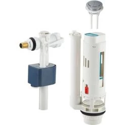 Ensemble De Chasse Poussoir Double Volume 3/6L + Robinet Flotteur Latéral M3/8 NOYON & THIEBAULT