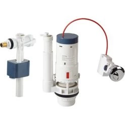 Ensemble De Chasse à Câble Double Volume 3/6L + Robinet Flotteur Latéral M3/8 NOYON & THIEBAULT