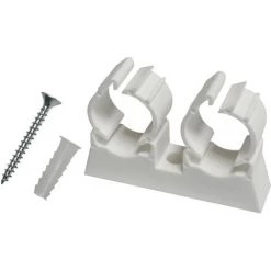 10 Colliers Doubles Pour Tube Multicouche Nu Ø16 NOYON & THIEBAULT