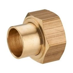 Manchon Fer Cuivre Femelle écrou Libre Ø12 F12x17 NOYON & THIEBAULT