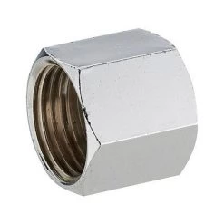 Mamelon à Visser Double Femelle égal à Butée Chromé F12x17 NOYON & THIEBAULT