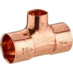 Té Cuivre à Souder Femelle Réduit Ø15-12-15 NOYON & THIEBAULT