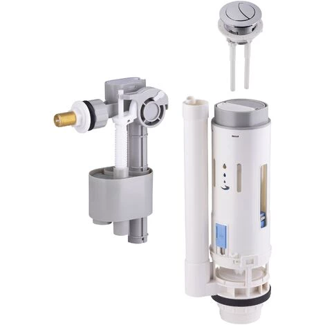 NOYON & THIEBAULT Ensemble De Chasse NF à Poussoir + Robinet Flotteur 3 NOYON & THIEBAULT Ensemble De Chasse NF à Poussoir + Robinet Flotteur