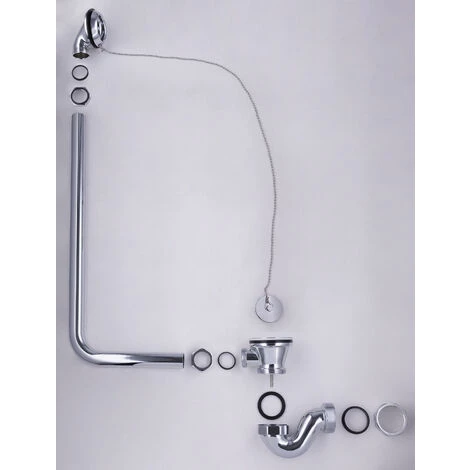 NOYON & THIEBAULT Vidage A Chainette + Siphon Pour Baignoire 'pied De Lion' Chr Boite 1 Pièce 6 NOYON & THIEBAULT Vidage A Chainette + Siphon Pour Baignoire 'pied De Lion' Chr Boite 1 Pièce – Image 4