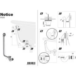 NOYON & THIEBAULT Vidage A Chainette + Siphon Pour Baignoire 'pied De Lion' Chr Boite 1 Pièce 11 NOYON & THIEBAULT Vidage A Chainette + Siphon Pour Baignoire 'pied De Lion' Chr Boite 1 Pièce -THIEBAULT Soldes 67254752 5