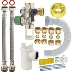 Kit Raccordement Facile Chauffe-eau Avec Groupe De Sécurité Téflonné NOYON & THIEBAULT