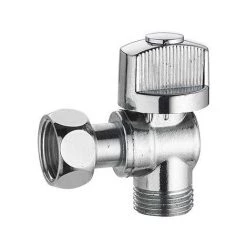 Robinet D'arrêt Wc équerre 1/4 Tour MF12x17 Chromé NOYON & THIEBAULT