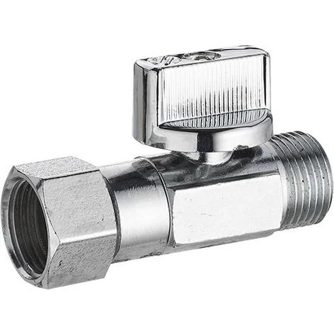 Robinet D'arrêt Wc Droit 1/4 Tour MF12x17 Chromé NOYON & THIEBAULT 3 Robinet D'arrêt Wc Droit 1/4 Tour MF12x17 Chromé NOYON & THIEBAULT