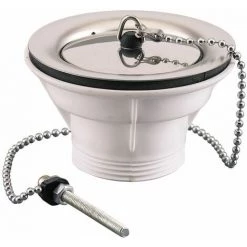 Bonde à Bouchon Pour évier Grès, Synthèse Ø60 40x49 . NOYON & THIEBAULT