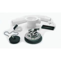 Bonde à Bouchon Pour évier Inox Avec Trop Plein Ø50 40x49 . NOYON & THIEBAULT